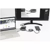 StarTech.com USB C daudzfunkciju adapteris - USB 3.1 Gen 2 10 Gbps Type-C mini dokotājs ar 4K 60 Hz HDMI/DisplayPort vai 1080p VGA - 75 W PD caurlaide, 3 portu USB centrmezgls, GbE - mobilā dokošanas stacija