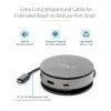 StarTech.com USB C daudzfunkciju adapteris - USB 3.1 Gen 2 10 Gbps Type-C mini dokotājs ar 4K 60 Hz HDMI/DisplayPort vai 1080p VGA - 75 W PD caurlaide, 3 portu USB centrmezgls, GbE - mobilā dokošanas stacija