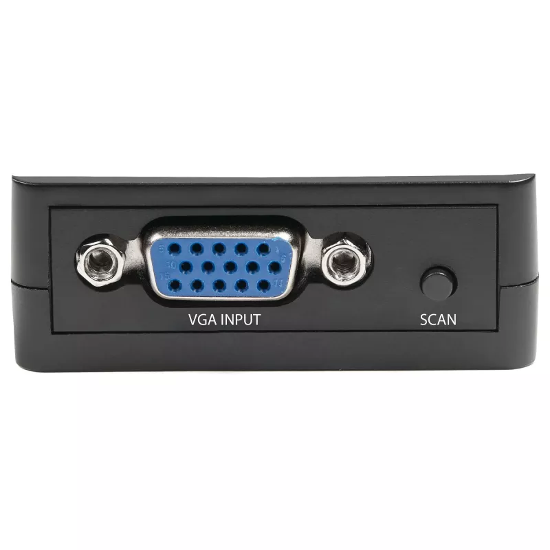 StarTech.com VGA uz RCA un S-Video pārveidotājs - USB barošana, aktīvais video pārveidotājs, melns, CE, FCC, REACH, 1920 x 1080 pikseļi, 640 x 480, 1920 x 1080 pikseļi, 60 Hz