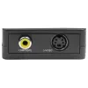 StarTech.com VGA uz RCA un S-Video pārveidotājs - USB barošana, aktīvais video pārveidotājs, melns, CE, FCC, REACH, 1920 x 1080 pikseļi, 640 x 480, 1920 x 1080 pikseļi, 60 Hz