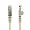 StarTech.com 1 m CAT6 kabelis – plāns – bez aizķeršanās RJ45 savienotāji – pelēks
