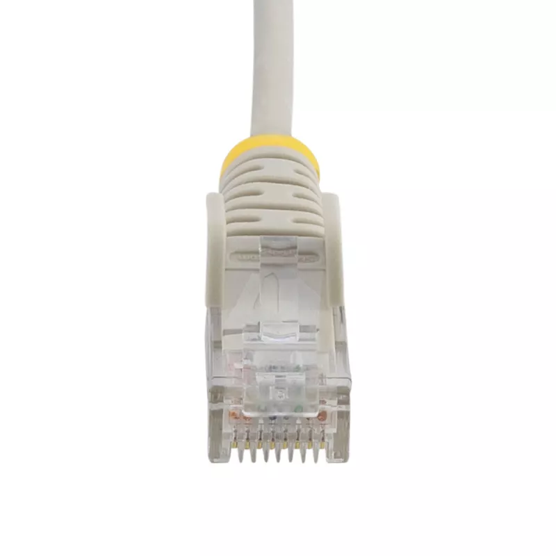 StarTech.com 2,5 m CAT6 kabelis - plāns - aizsargāti RJ45 savienotāji - pelēks