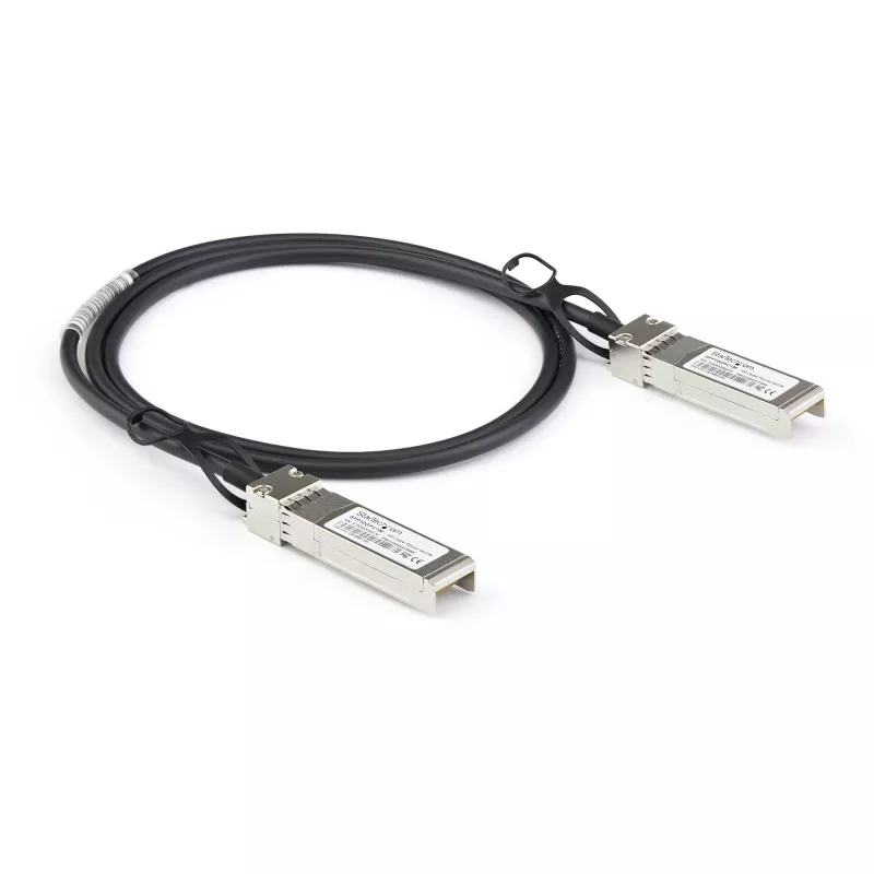 StarTech.com Dell EMC DAC-SFP-10G-3M saderīgs 3m 10G SFP+ uz SFP+ tiešās pieslēgšanas kabelis Twinax - 10GbE SFP+ vara DAC 10 Gbps zemas jaudas pasīvs Mini GBIC/uztvērēja modulis DAC