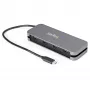 StarTech.com ~4 pieslēgvietu USB C centrmezgls - 4x USB-A - USB 3.0 Type-C centrmezgls - USB 3.2 Gen 1 (5Gbps) - ar kopni darbināms pārnēsājams USB-C uz USB-A adaptera klēpjdatora centrmezgls - 11,2 collu (28,5 cm) kabelis ar kabeļa pārvaldību
