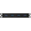 StarTech.com ~4 pieslēgvietu USB C centrmezgls - 4x USB-A - USB 3.0 Type-C centrmezgls - USB 3.2 Gen 1 (5Gbps) - ar kopni darbināms pārnēsājams USB-C uz USB-A adaptera klēpjdatora centrmezgls - 11,2 collu (28,5 cm) kabelis ar kabeļa pārvaldību