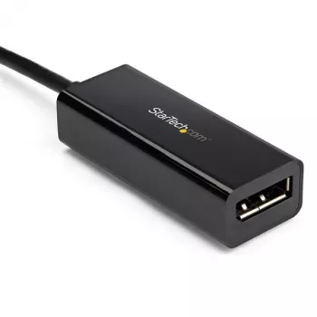 StarTech.com USB-C uz DisplayPort adapteris - 8K/5K/4K USB Type-C uz DP 1.4 Alt Mode video pārveidotājs - HBR3/DSC/HDR - 8K 60 Hz Thunderbolt 3 saderīgs DisplayPort monitora displeja adapteris