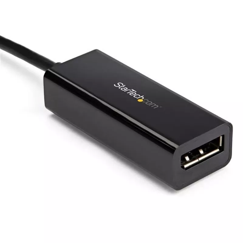 StarTech.com USB-C uz DisplayPort adapteris - 8K/5K/4K USB Type-C uz DP 1.4 Alt Mode video pārveidotājs - HBR3/DSC/HDR - 8K 60 Hz Thunderbolt 3 saderīgs DisplayPort monitora displeja adapteris