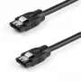 StarTech.com 0,3 m apaļs SATA kabelis, 0,3 m, SATA III, SATA 7-pin, SATA 7-pin, vīr./vīr., melns