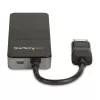 StarTech.com 3 Port Multi Monitor Adapter - DisplayPort 1.4 to 3x 4K DisplayPort Video Splitter - Dual or Triple 4K - Laptop/Desktop DisplayPort MST Hub for Multiple Monitors - For Windows PCs Only
