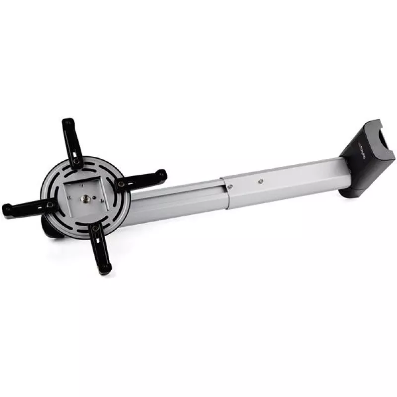 StarTech.com Universāls projektora sienas stiprinājums – Projektora stiprinājums atbalsta īsa un ultraīsa attāluma projektorus līdz 33 lb (15 kg) – Sasvēršana/Grozīšana/Rotēšana – Regulējams 16,5 collu līdz 27,7 collu attālumā no sienas – TAA
