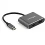 StarTech.com USB C daudzportu video adapteris - 4K 60Hz USB-C uz HDMI 2.0 vai Mini DisplayPort 1.2 monitora adapteris - USB Type-C 2-in-1 displeja pārveidotājs HDMI/MDP HBR2 HDR - TB3 saderīgs