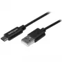 StarTech.com 2 m USB–USB C kabelis — 10 gab. komplekts, 2 m, USB A, USB C, USB 2.0, 0,48 Gbit/s, Melns