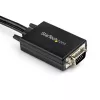 StarTech.com 2 m VGA–HDMI pārveidotāja kabelis ar USB audio atbalstu un barošanu – analogais–digitālais video adaptera kabelis VGA datora pievienošanai HDMI displejam – 1080p vīriešu–vīriešu monitora kabelis