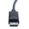 StarTech.com DP uz diviem HDMI MST HUB - Divi HDMI 4K 60Hz - DisplayPort vairāku monitoru adapteris ar 1 pēdas / 30 cm kabeli - DP 1.4 Multi Stream Transport centrs, DSC | HBR3 - DP uz HDMI sadalītājs