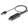 StarTech.com 3 m (9,8 pēdas) HDMI–DisplayPort kabelis — 4K 30 Hz