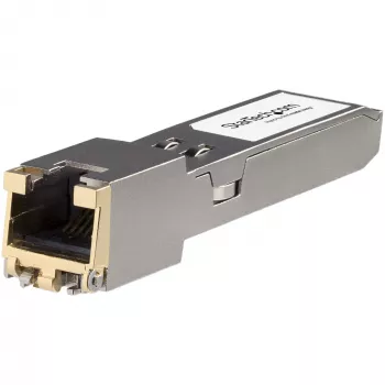 StarTech.com JL563A saderīgs SFP+ modulis ar HPE - 10GBASE-T - SFP uz RJ45 Cat6/Cat5e - 10GE gigabitu Ethernet SFP+ - RJ-45 30 m - HPE 8320, 8325-48Y8