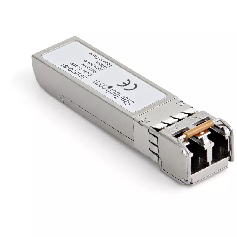 StarTech.com HPE J9152D saderīgs SFP+ modulis - 10GBASE-LRM - 10GbE daudzmodu optiskās šķiedras raiduztvērējs - 10GE Gigabit Ethernet SFP+ - LC 200m - 1310nm - DDM HPE 1850, 2540, 2930M