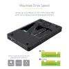 StarTech.com 4 nodalījumu Thunderbolt 3 NVMe korpuss, M.2 NVMe SSD diskiem, 1x DisplayPort video/ 2x TB3 pakārtotie porti, 40 Gbps, 72 W barošanas bloks, ārējais cietā diska korpuss