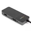 StarTech.com USB 3.0 uz HDMI un VGA adapteris — 4K/1080p USB Type-A divu monitoru multi-ports adapteris-pārveidotājs — ārējā video grafiskā karte vairākiem ekrāniem — vairāku displeju USB adapteris
