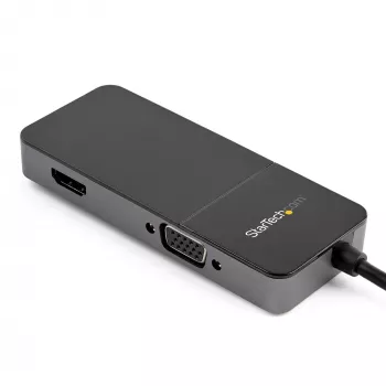StarTech.com USB 3.0 uz HDMI un VGA adapteris — 4K/1080p USB Type-A divu monitoru multi-ports adapteris-pārveidotājs — ārējā video grafiskā karte vairākiem ekrāniem — vairāku displeju USB adapteris