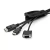 StarTech.com 2,5 m kabeļu pārvaldības uzmava – spirālveida – 25 mm diametrs