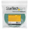 StarTech.com 25 pēdu Āķa un cilpas rullis – Pielāgojama garuma atkārtoti lietojami kabeļu saites – Lielapjoma rūpnieciskā stiepļu stiprinājuma lente / Regulējami auduma aptinumi zaļi / Atkārtoti lietojamas pašsaķeres kabeļu pārvaldības siksnas