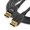 StarTech.com 13ft (4m) VESA sertificēts DisplayPort 1.4 kabelis, 8K 60Hz HBR3 HDR, UHD DisplayPort–DisplayPort monitora vads, Ultra HD 4K 120Hz DP 1.4 video kabelis V/V DP savienotājs