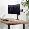 StarTech.com galda stiprinājuma dubultais monitora statīvs - galda skavas VESA saderīgs monitora statīvs līdz 32 collu displejiem - ergonomisks locīklu monitora statīvs - regulējams augstums/slīpums/pagrieziens/rotācija