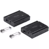 StarTech.com 4K HDMI KVM pagarinātājs pa optisko šķiedru - HDMI Video & USB attālā KVM pārslēdzēja/ konsoles pagarinātājs - līdz 984 pēdām/300m (daudzrežīmu) - 2x 10G MMF SFP+ moduļi - KVM pagarināšanas komplekts (TX/RX)