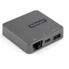 StarTech.com USB-C daudzfunkciju adapteris - USB 3.1 Gen 2 Type-C mini dokstacija - USB-C uz 4K HDMI vai 1080p VGA video - 10Gbps USB-A USB-C, GbE - pārnēsājama ceļojumu klēpjdatora dokstacija - darbojas ar Thunderbolt 3
