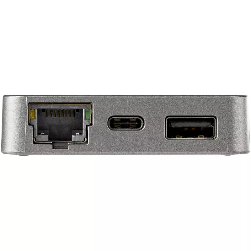 StarTech.com USB-C daudzfunkciju adapteris - USB 3.1 Gen 2 Type-C mini dokstacija - USB-C uz 4K HDMI vai 1080p VGA video - 10Gbps USB-A USB-C, GbE - pārnēsājama ceļojumu klēpjdatora dokstacija - darbojas ar Thunderbolt 3