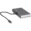 StarTech.com Dual-Monitor Thunderbolt Mini Dock, 4K 60Hz HDMI, bezvadu dokstacija operētājsistēmām Windows un Mac, Gigabit Ethernet, 1 x USB 5Gbps un 1x USB 2.0, 11 collu (28 cm) kabelis