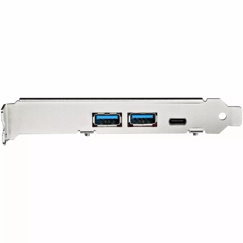 StarTech.com 5-Port USB PCIe Card - 10Gbps USB 3.1 Gen 2 PCIe Card w/ 1x USB-C & 2x USB-A - 1x 2 Port IDC (Internal 5Gbps USB Header Expansion) - USB C PCI Express kontrolieris Card