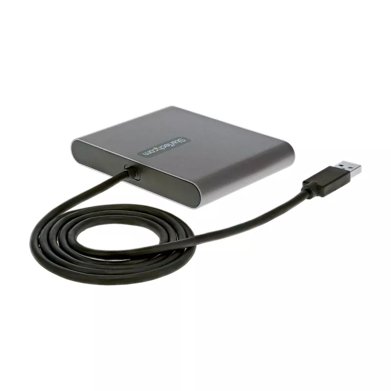 StarTech.com USB 3.0 uz četrkāršu HDMI adapteri, USB uz 4x HDMI monitors pārveidotājs operētājsistēmai Windows (nav atbalsta macOS/ChromeOS/Linux) - TAA