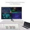 StarTech.com USB 3.0 uz četrkāršu HDMI adapteri, USB uz 4x HDMI monitors pārveidotājs operētājsistēmai Windows (nav atbalsta macOS/ChromeOS/Linux) - TAA