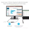 StarTech.com USB-C uz DVI adapteris - 1920x1200p USB-C uz DVI-D adaptera pārveidotājs - USB Type-C uz DVI Displejs/Monitors - Video pārveidotājs - Thunderbolt 3 saderīgs - 12 collu garš pievienots kabelis - Uzlabotā CDP2DVI versija