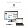 StarTech.com USB-C uz DVI adapteris - 1920x1200p USB-C uz DVI-D adaptera pārveidotājs - USB Type-C uz DVI Displejs/Monitors - Video pārveidotājs - Thunderbolt 3 saderīgs - 12 collu garš pievienots kabelis - Uzlabotā CDP2DVI versija