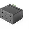 StarTech.com PoE+ industriālais optiskās šķiedras uz Ethernet multivides pārveidotājs 30 W - SFP uz RJ45 - vienmoda/daudzmodu šķiedra uz vara Gigabit Ethernet - mini/kompakts izmērs - IP30/ -40 līdz +75 °C