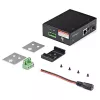 StarTech.com PoE+ rūpnieciskais optiskās šķiedras–Ethernet multivides pārveidotājs 60 W — SFP uz RJ45 — vienmoda/daudzmodu optiskā šķiedra uz vara Gigabit Ethernet — kompakts izmērs — IP30 / -40 līdz +75 °C