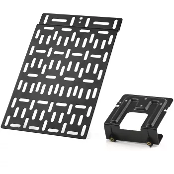 StarTech.com Universal TV Accessory Mount - Adjustable TV & Wall Mount Bracket - Media Players/Router/Modem/AV Switches & Extenders/Apple TV - Hidden kabelis Box Mount Behind TV - 11lb (5kg)