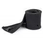StarTech.com 40 collu (1 m) neoprēna kabeļu pārvaldības uzmava ar rāvējslēdzēju un sprādzi – 1,2 collu (3 cm) diametrs – datora/PC strāvas/tīkla/AV vadu pārsegs/pārvaldnieks – elastīgs kabeļu organizētāja apvalks – melna