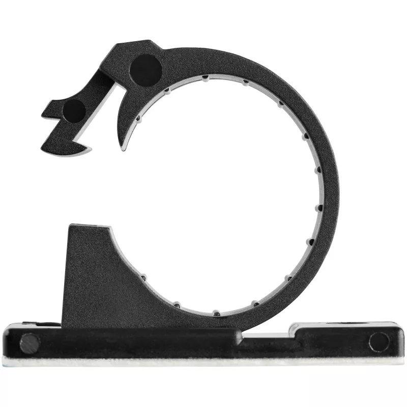 StarTech.com 100 Adhesive kabeļu pārvaldības skavas Melns - tīkls/Ethernet/Office Desk/Computer Cord Organizer - Sticky kabelis/Wire Holders - Nylon Self Adhesive Clamp UL/94V-2 Fire Rated