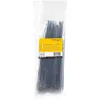 StarTech.com 10 collu (25cm) atkārtoti lietojamas kabeļu saites - 1/4 collas (7mm) platas, 2-1/2 collu (65mm) saišķa diametrs, 50lb (22kg) stiepes izturība, atvienojamas neilona saites, iekštelpām/ārā, 94V-2/UL sarakstā, 100 iepakojumā - Melnas
