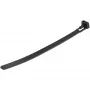 StarTech.com 6 collu (15cm) atkārtoti izmantojamās kabeļu saites - 1/4 collas (7mm) platas, 1-3/8 collas (35mm) saišķa diametrs, 50lb (22kg) stiepes izturība, atvienojamās neilona saites, iekštelpām/ārā, 94V-2/UL sarakstā, 100 gab. iepakojumā - melnas