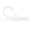 StarTech.com 5 collu (12 cm) atkārtoti lietojamas kabeļu saites — 1/4 collas (7 mm) platas, 1-1/8 collas (30 mm) saišķa diametrs, 50 mārciņu (22 kg) stiepes izturība, atsprādzējamas neilona saites, iekštelpām/āra apstākļiem, 94V-2/UL sarakstā, 100 gab. iepakojumā — balta