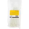 StarTech.com 8 collu (20cm) kabeļu saites ar montāžas atveri - 1/8 collas (4mm) platas, 2 collu (52mm) saišķa diametrs, 50 mārciņu (22kg) stiepes izturība, neilons 66 pašbloķējošās saites ar skrūvju atveri, UL sarakstā, 100 iepakojumā