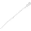 StarTech.com 4 collu (10cm) kabeļu saites ar montāžas atveri - 1/16 collas (2mm) platas, 7/8 collu (24mm) saišķa diam., 18 lb (8kg) stiepes izturība, neilona 66 pašfiksējošas saites ar skrūvju atveri, UL sarakstā, 100 gab. iepakojumā