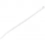 StarTech.com 10 collu (25 cm) kabeļu saites - 1/8 collu (4 mm) platas, 2-5/8 collu (68 mm) saišķa diametrs, 50 mārciņu (22 kg) stiepes izturība, neilona pašfiksējošas rāvējslēdzēju saites ar izliektu galu - 94V-2/UL sarakstā, 100 gab. iepakojumā - Baltas