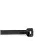 StarTech.com 8 collu (20cm) kabeļu saites - 1/8 collu (4mm) platas, 2-1/8 collu (55mm) saišķa diametrs, 50 mārciņas (22kg) stiepes izturība, neilona pašbloķējošas rāvējslēdzēja saites ar izliektu galu - 94V-2/UL sarakstā, 100 gab. iepakojumā - Melnas