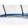 StarTech.com 10 collu (25 cm) kabeļu saites - 1/8 collas (4 mm) platas, 2-5/8 collu (68 mm) saišķa diametrs, 50 mārciņu (22 kg) stiepes izturība, neilona pašbloķējošas rāvējslēdzēja saites ar izliektu galu - 94V-2/UL sarakstā, 100 gab. iepakojums - melnas